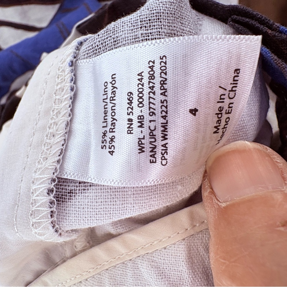 Sofia by Sofia Vergara Tropical Botanical Belted High Waist Shorts Size 4 - Picture 2 of 9